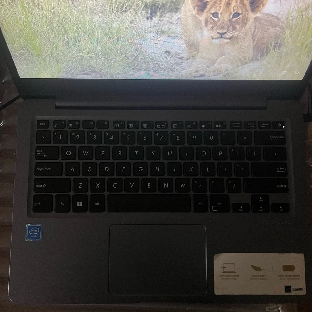 Grey ASUS Laptop